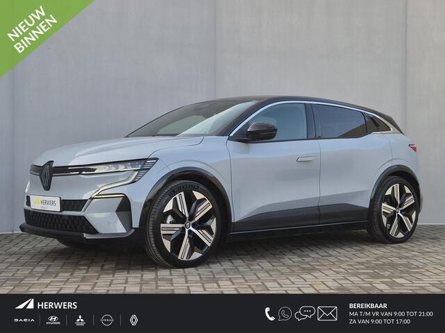 Renault MEGANE E-Tech EV60 Optimum Charge Iconic Automaat / Dealer onderhouden / Trekhaak / Pack Advanced Drive Assist / Elektrische stoelen / Massage functie / Actieradius 470 km / CCS snelladen / Stuur en Stoel verwarming /