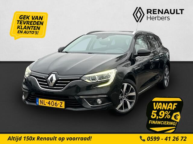 Renault MEGANE Estate 1.2 TCe Bose PDC VOOR&ACHTER / CAMERA / ADAP CRUISE / BOSE