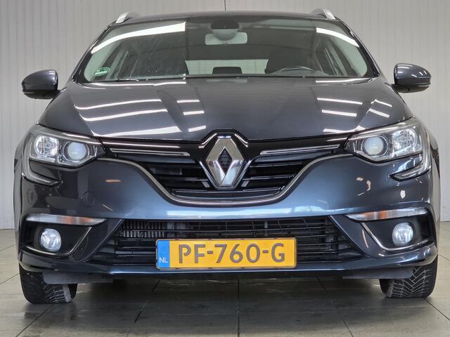 Renault MEGANE Estate 1.5 dCi Eco2 Zen/ D-Riem verv: 150.000 KM!/ Trekhaak/ 16'' LMV/ DAB+/ Navi/ Clima/ Cruise/ Elek. pakket/ Isofix/ Bluetooth/ Multi. LEDER. Stuur/ Mistl./ Chroom/ Dakrails/ LED Dagrijverl.