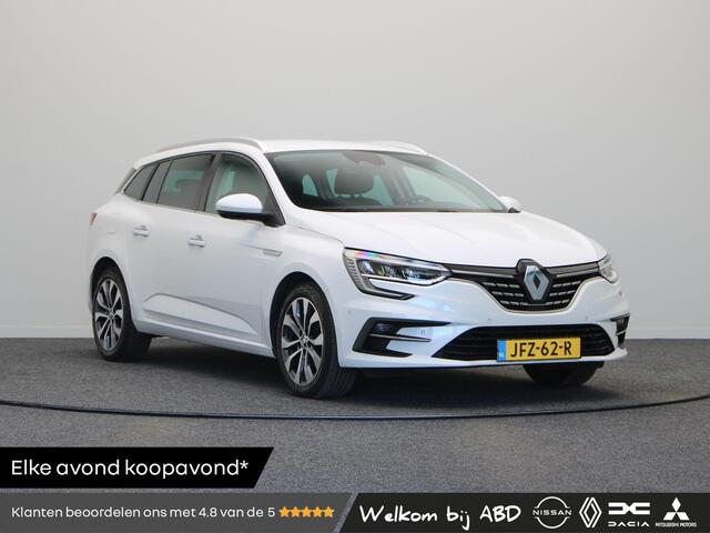 Renault MEGANE Estate TCe 140pk Techno | Stoel- en stuurverwarming | Automatisch inparkeren | Parkeersensoren rondom | Dodehoekdetectie |