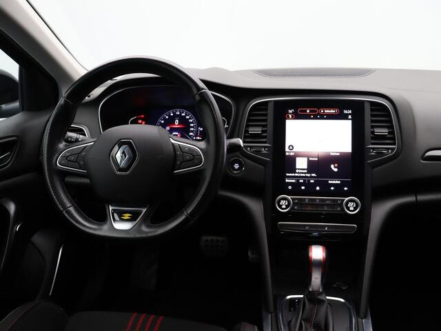 Renault MEGANE Estate TCe 140pk EDC RS Line | Trekhaak | Dealer onderhouden | Parkeersensoren voor en achter | Achteruitrijcamera | Climate control |