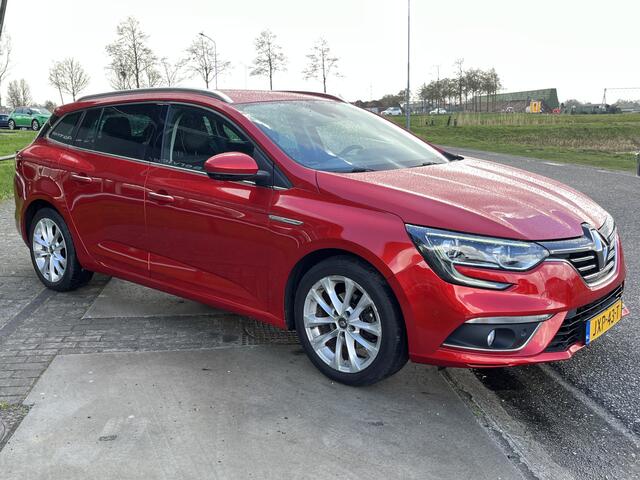 Renault MEGANE Estate 1.2 132PK TCe Limited / Camera / Blind spot warning / PDC V+A / Keyless / Cruise / 17''LMV / 2e Paasdag open 09.00-17.00 uur