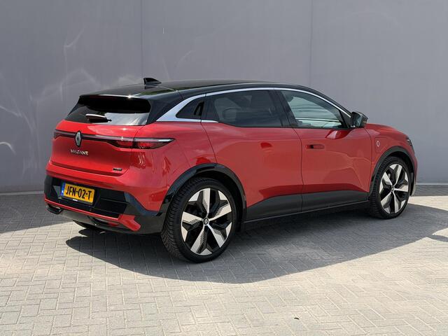 Renault MEGANE E-Tech comfort range iconic 60 kWh / SOH 96 % / Fabrieksgarantie tot 9-2027 / Harman&Kardon / Dodehoek Detectie / 360 Camera / CCS Snelladen / Navigatie / Adaptieve Cruise / Stoelverwarming /