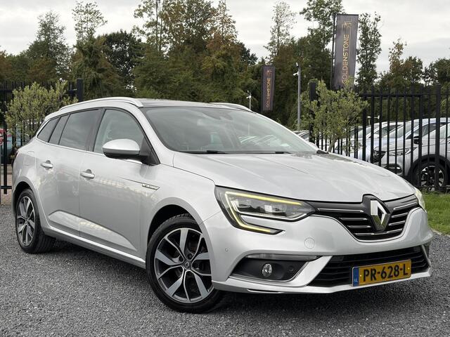 Renault MEGANE Estate 1.2 TCe Bose ?2 Eigenaar?Pano?Camera?Net beurt gehad?Navi?Keyless?Clima?Cruise?Leder?131pk?Pdc V+A?6 Bak?Rijstrooksensor?Dodehoeksensor?17'' Lm velgen?N.A.P?Apk tot 09-2027