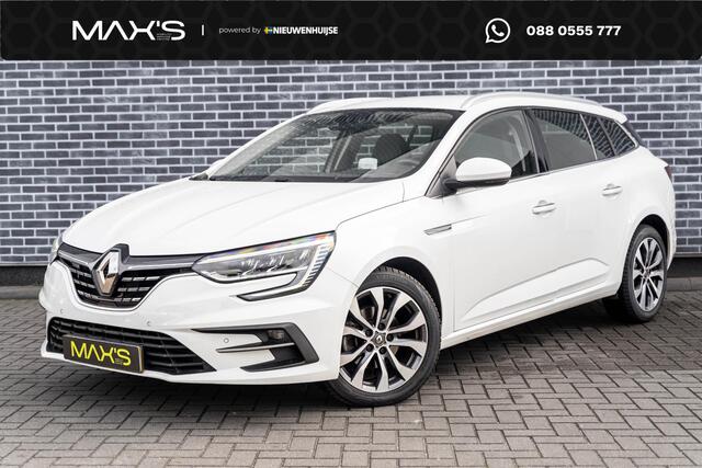 Renault MEGANE Estate 1.3 TCe 140 EDC Intens | Head-up Display | Achteruitrijcamera | Parkeersensoren | LED Koplampen | Climate Control | Cruise Control | Keyless Entry | Navigatie 9,3 inch | Apple Carplay | Android Auto