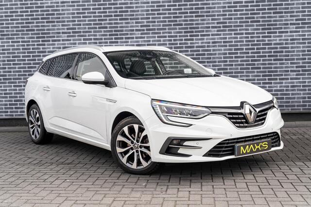 Renault MEGANE Estate 1.3 TCe 140 EDC Intens | Head-up Display | Achteruitrijcamera | Parkeersensoren | LED Koplampen | Climate Control | Cruise Control | Keyless Entry | Navigatie 9,3 inch | Apple Carplay | Android Auto