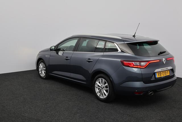 Renault MEGANE Estate 1.5 dCi Eco2 Bose/ D-Riem verv: 126.000 KM!/ Keyless/ Camera/ Dode-Hoek DET./ Half-Leder/ Apple + Android/ DAB+/ 16'' LMV/ Lane-Assist./ Extra getint glas/ Navi/ Clima/ Cruise/ Multi. LEDER. Stuur.