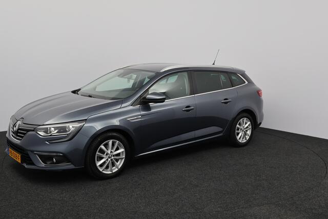 Renault MEGANE Estate 1.5 dCi Eco2 Bose/ D-Riem verv: 126.000 KM!/ Keyless/ Camera/ Dode-Hoek DET./ Half-Leder/ Apple + Android/ DAB+/ 16'' LMV/ Lane-Assist./ Extra getint glas/ Navi/ Clima/ Cruise/ Multi. LEDER. Stuur.