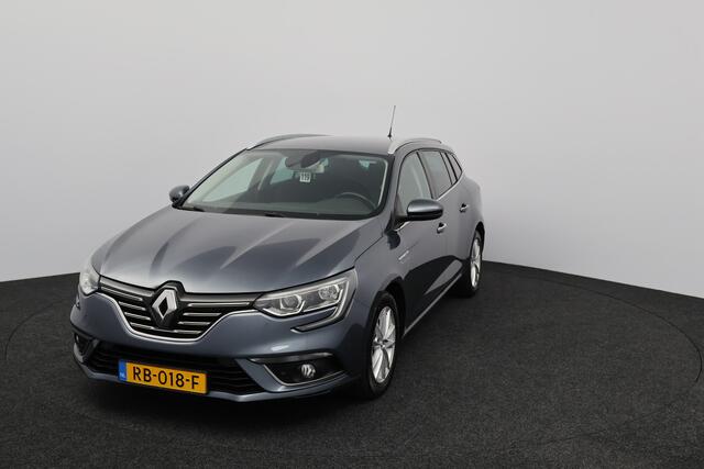 Renault MEGANE Estate 1.5 dCi Eco2 Bose/ D-Riem verv: 126.000 KM!/ Keyless/ Camera/ Dode-Hoek DET./ Half-Leder/ Apple + Android/ DAB+/ 16'' LMV/ Lane-Assist./ Extra getint glas/ Navi/ Clima/ Cruise/ Multi. LEDER. Stuur.