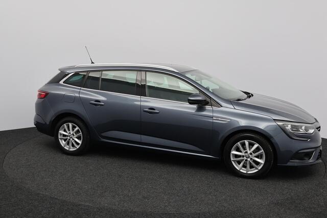 Renault MEGANE Estate 1.5 dCi Eco2 Bose/ D-Riem verv: 126.000 KM!/ Keyless/ Camera/ Dode-Hoek DET./ Half-Leder/ Apple + Android/ DAB+/ 16'' LMV/ Lane-Assist./ Extra getint glas/ Navi/ Clima/ Cruise/ Multi. LEDER. Stuur.