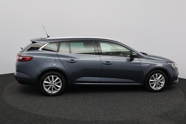 Renault MEGANE Estate 1.5 dCi Eco2 Bose/ D-Riem verv: 126.000 KM!/ Keyless/ Camera/ Dode-Hoek DET./ Half-Leder/ Apple + Android/ DAB+/ 16'' LMV/ Lane-Assist./ Extra getint glas/ Navi/ Clima/ Cruise/ Multi. LEDER. Stuur.