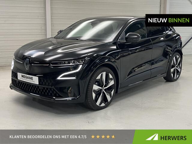 Renault MEGANE E-Tech comfort range techno 60 kWh Warmtepomp / stuur en stoelverwarming / Blind Spot Warning / Around View Monitor camera / Draadloos Apple CarPlay en Android Auto