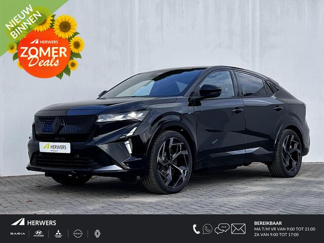 Renault Rafale E-Tech 4x4 plug-in hybrid 300 Atelier Alpine / Direct Leverbaar nieuw / Camera 360° / Leder Alcantara / Elektr. stoelen + klep / Panoramadak / Stuur-, stoel- en voorruitverwarming / HUD / 21" LM Wielen /