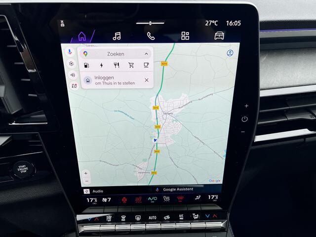 Renault Rafale E-Tech 4x4 plug-in hybrid 300 Atelier Alpine / Direct Leverbaar nieuw / Camera 360° / Leder Alcantara / Elektr. stoelen + klep / Panoramadak / Stuur-, stoel- en voorruitverwarming / HUD / 21" LM Wielen /