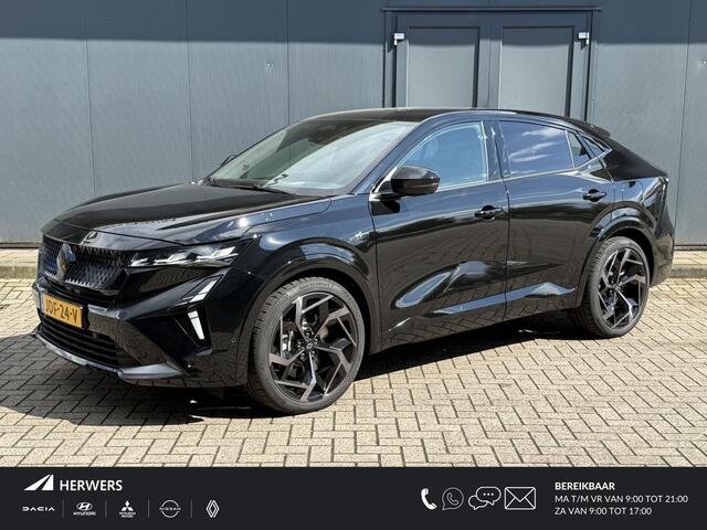 Renault Rafale E-Tech 4x4 plug-in hybrid 300 Atelier Alpine / Direct Leverbaar nieuw / Camera 360° / Leder Alcantara / Elektr. stoelen + klep / Panoramadak / Stuur-, stoel- en voorruitverwarming / HUD / 21" LM Wielen /