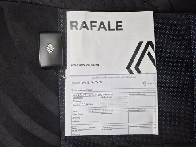 Renault Rafale 1.2 E-Tech 4x4 plug-in hybrid 300 atelier Alpine / Dealer onderhouden / Fabrieksgarantie tot 05-2027 / All season banden / Trekgewicht 1.500 kg / Head Up Display / Stuur- Stoel & Voorruitverwarming / Bose Audio Systeem / Elektrische achterklep / Panoramad