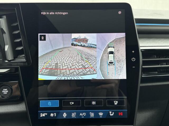 Renault Rafale E-Tech 4x4 plug-in hybrid 300 esprit Alpine / Fabrieksgarantie tot 14-04-2027 / Panoramadak / All Season Banden / Head-Up Display / 360 Graden Camera / Stoel & Stuurverwarming / 4 Control / Apple Carplay & Android Auto / Adpatieve Cruise / Clima / LED / DAB /