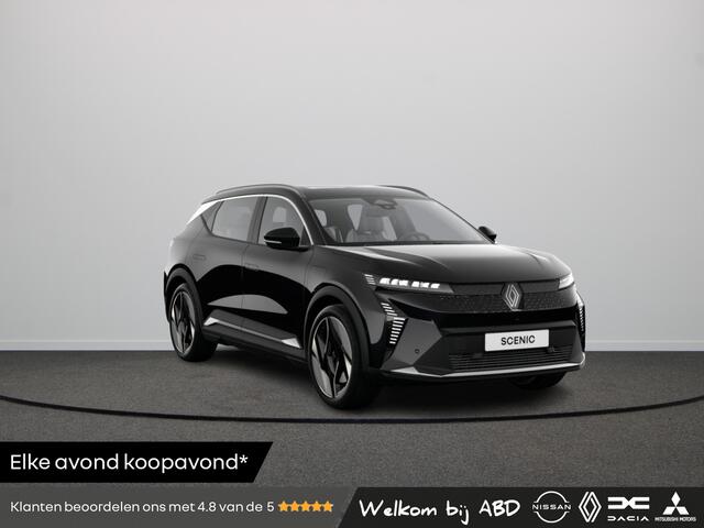 Renault SCENIC E-Tech Renault Iconic EV87 Long Range | Achteruitrijcamera | Adaptive Vision LED koplampen met geïntegreerde mistlampfunctie | Blind spot warning met lane departure prevention