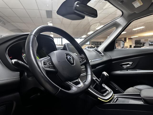 Renault SCENIC 1.6 dCi Intens/ DEALER ONDERHOUDEN!/ Trekhaak/ 20'' LMV/ Half-Leder/ Keyless/ DAB+/ Camera/ PDC V+A/ Adaptive Cruise/ Dode-Hoek DET./ Lane-Assist./ Navi/ Bluetooth/ Multi. LEDER. Stuur/ PDC V+A/ Zonwering.