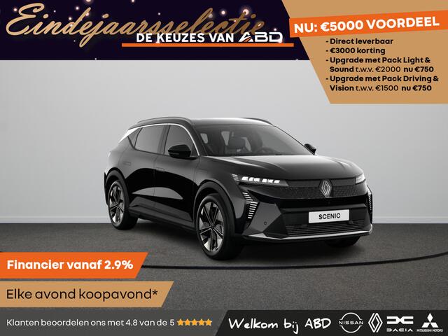Renault SCENIC E-Tech Techno Long range | Achteruitrijcamera | Adaptive Cruise Control | Adaptive Vision LED koplampen met geïntegreerde mistlampfunctie