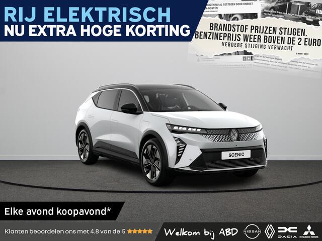 Renault SCENIC E-Tech Techno Long range | Achteruitrijcamera | Adaptive Cruise Control | Adaptive Vision LED koplampen met geïntegreerde mistlampfunctie
