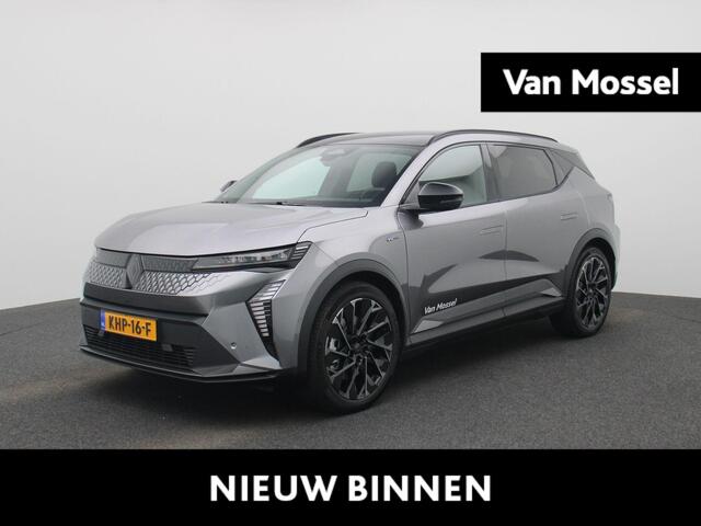 Renault SCENIC E-Tech long range esprit Alpine | Pack Light & Sound | Pack Advanced Driving Assist & Augmented Vision | Stoel- & Stuurwielverwarming | Elektrische Stoelen incl. Geheugen- & Massagefunctie | Android Automotive | 20" LMV 'Speedway' | LED-Verlichting | Keyl