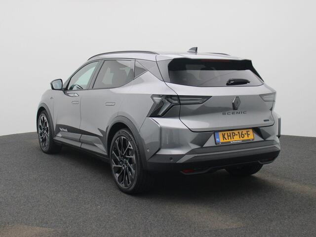Renault SCENIC E-Tech long range esprit Alpine | Pack Light & Sound | Pack Advanced Driving Assist & Augmented Vision | Stoel- & Stuurwielverwarming | Elektrische Stoelen incl. Geheugen- & Massagefunctie | Android Automotive | 20" LMV 'Speedway' | LED-Verlichting | Keyl