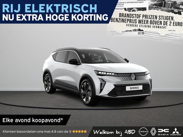 Renault SCENIC E-Tech Techno Long range | Achteruitrijcamera | Adaptive Cruise Control | Adaptive Vision LED koplampen met geïntegreerde mistlampfunctie