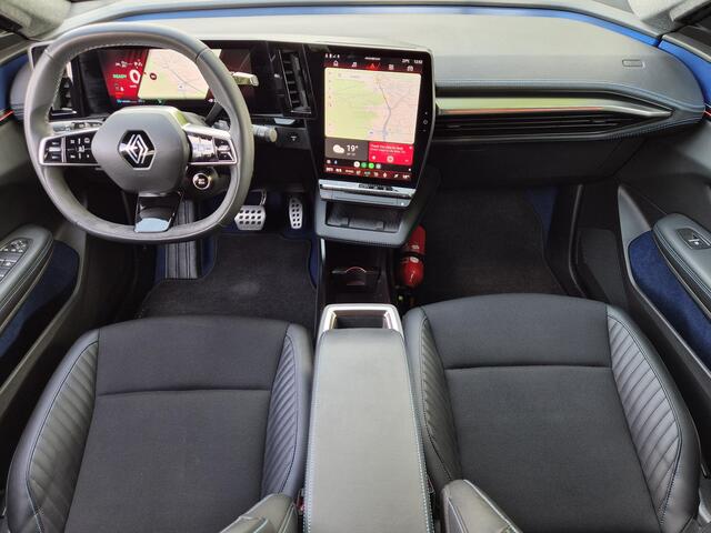 Renault SCENIC E-Tech EV87 long range esprit Alpine / SOH 97% / Dealer onderhouden / CCS snelladen / Stuur- & Stoelverwarming / Warmtepomp / Elektrische achterklep / Achteruitrijcamera / Cruise control / Apple Carplay Android Auto / Navigatie / Keyless Entry/Start /