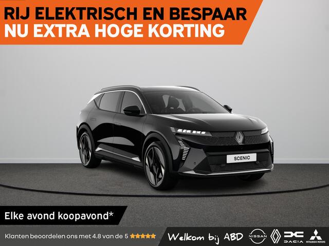 Renault SCENIC E-Tech Iconic Long range | Achteruitrijcamera | Adaptive Vision LED koplampen met geïntegreerde mistlampfunctie | Blind spot warning met lane departure prevention