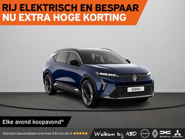 Renault SCENIC E-Tech Iconic Long range | Achteruitrijcamera | Adaptive Vision LED koplampen met geïntegreerde mistlampfunctie | Blind spot warning met lane departure prevention
