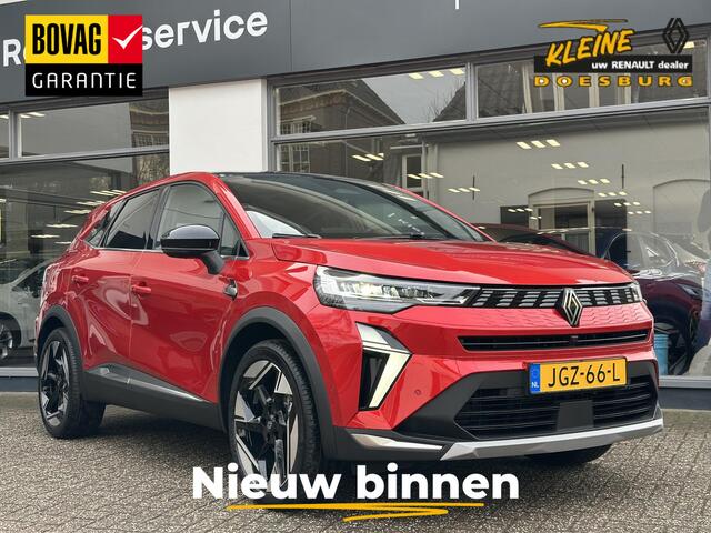 Renault Symbioz 1.8 E-Tech full hybrid 160 iconic | Nieuwe auto! | Nederlandse auto | Pack Light & Sound | elektrische bedienbare achterklep | Verwarmde voorstoelen + stuurwiel | 360* camera | Rijklaarprijs! |