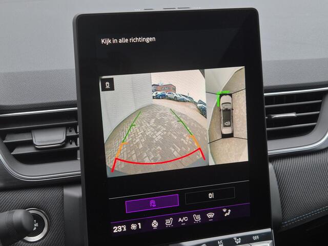 Renault Symbioz 1.6 E-Tech full hybrid 145 esprit Alpine / Fabrieksgarantie tot 5- 2027 / Panoramdak / Adaptieve Cruise Control / 360 Camera / Elektr. Stoelen / Stoel Verwarming / Stuurwiel Verwarming / Elektr. Achterklep / Dodehoek Detectie / Apple Carplay & Android Aut