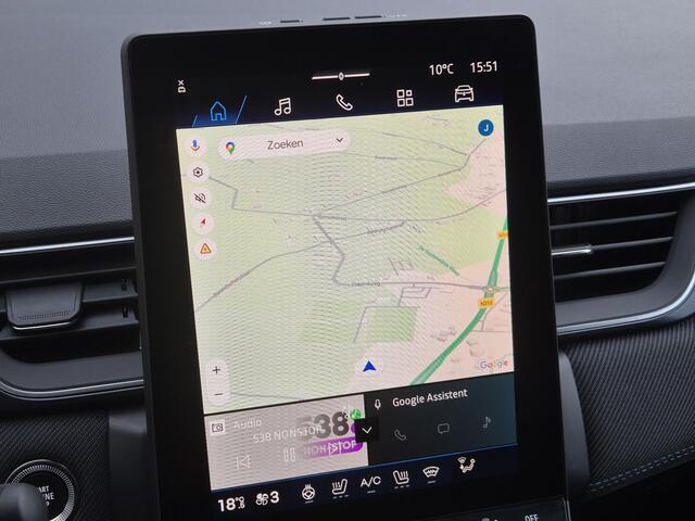 Renault Symbioz 1.6 E-Tech full hybrid 145 esprit Alpine Automaat / Panoramadak / Fabrieksgarantie tot 05-2027 / Elektr. Stoelen / Stoel & Stuurwiel Verwarming / Adaptieve Cruise Control / 360 Camera / Navigatie / Apple Carplay & Android Auto / Elektrisch bedienbare ach