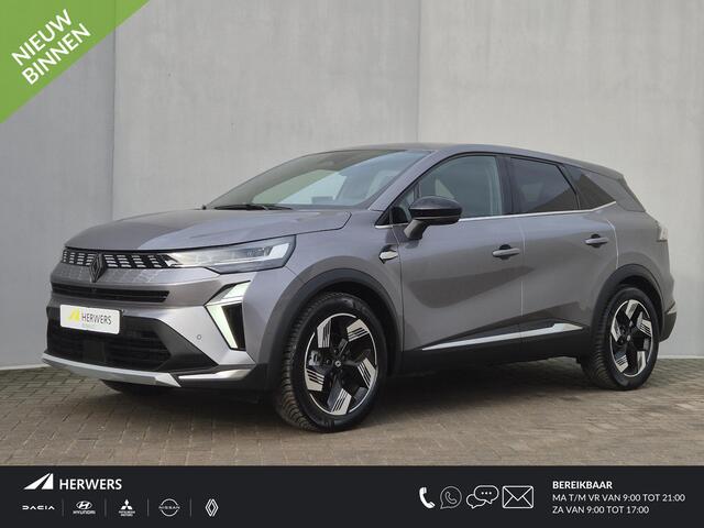 Renault Symbioz 1.6 E-Tech full hybrid 145 iconic / Fabrieksgarantie t/m 3-2027 / All season banden / Elektrische achterklep / Rondomzicht camera / Apple Carplay Andoid Auto / Stuur- & Stoelverwarming / Draadloze telefoon lader / Adaptief cruise control / Climate control