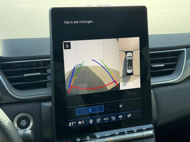 Renault Symbioz 1.6 E-Tech full hybrid 145 esprit Alpine / Panoramadak / Fabrieksgarantie tot 05-2027 / 360 Camera / Stoel Verwarming / Stuurwiel Verwarming / Elektr. Achterklep / Elektr. Stoelen / Adaptieve Cruise / DAB / Dodehoek Detectie / Navigatie /