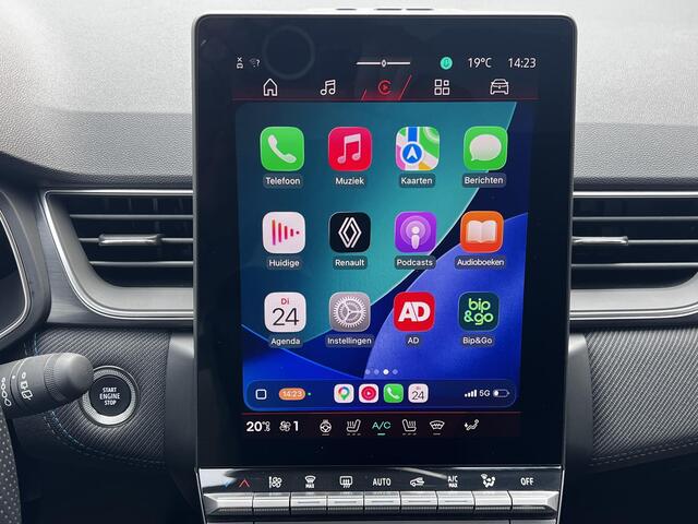 Renault Symbioz 1.6 E-Tech full hybrid 145 Esprit Alpine Automaat / Fabrieksgarantie tot 04-2027 / Elektrische stoelen & klep / Panorama dak / Stuur- en stoelverwarming / Voorruitverwarming / Parkeer assistent / Navigatie / Apple Carplay Android / 19" LM wielen & All Sea