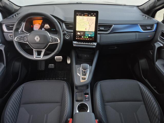 Renault Symbioz E-Tech 1.6 Full Hybrid 145 Esprit Alpine Automaat / Fabrieksgarantie tot 05-2027 / All Season Banden / Solarbay Panoramdak / Elektrisch Verstelbare Voorstoelen / 360 Graden Camera / Stoel & Stuurverwarming / Elektrische Achterklep / Adaptief Cruise Contro