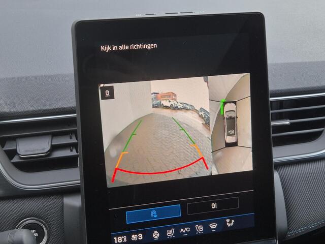 Renault Symbioz E-Tech 1.6 Full Hybrid 145 Esprit Alpine Automaat / Fabrieksgarantie tot 05-2027 / All Season Banden / Solarbay Panoramdak / Elektrisch Verstelbare Voorstoelen / 360 Graden Camera / Stoel & Stuurverwarming / Elektrische Achterklep / Adaptief Cruise Contro