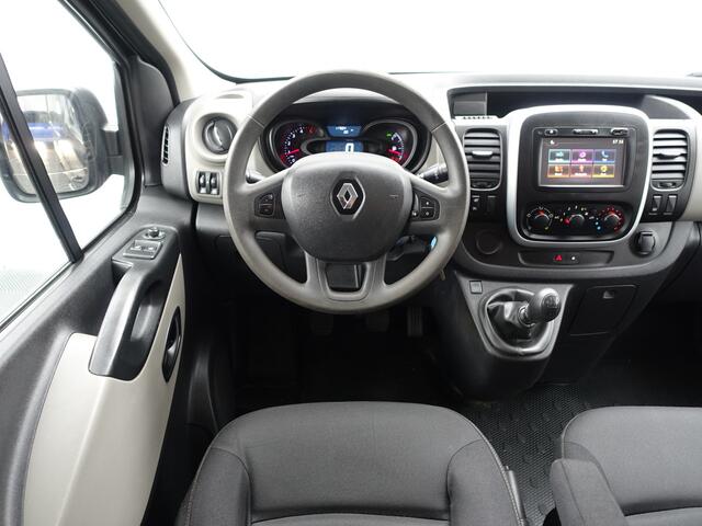 Renault TRAFIC 1.6 dCi T29 L2 Comfort- Dubbele Cabine, 6 Pers, Imperiaal, Navi, Park Assist, Clima, Cruise