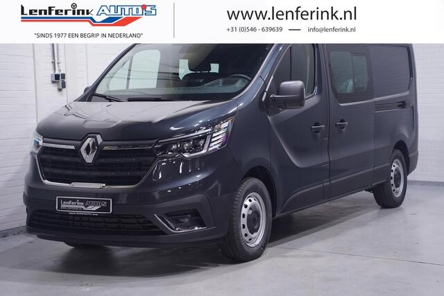 Renault TRAFIC 2.0 DCi 170 pk Aut. L2 Dubbel Cabine 2x Schuifdeur Navi, Cruise Control, Houten Laadvloer, Cruise control, 5-Zits