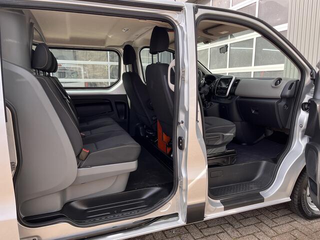 Renault TRAFIC 1.6 dCi L2H1 DC Marge Btw /Bpm vrij Airco Cruise controle Navigatie Dubbele cabine 1e eigenaar Euro 6 Ex overheids auto Lange wielbasis Geen btw meer betalen