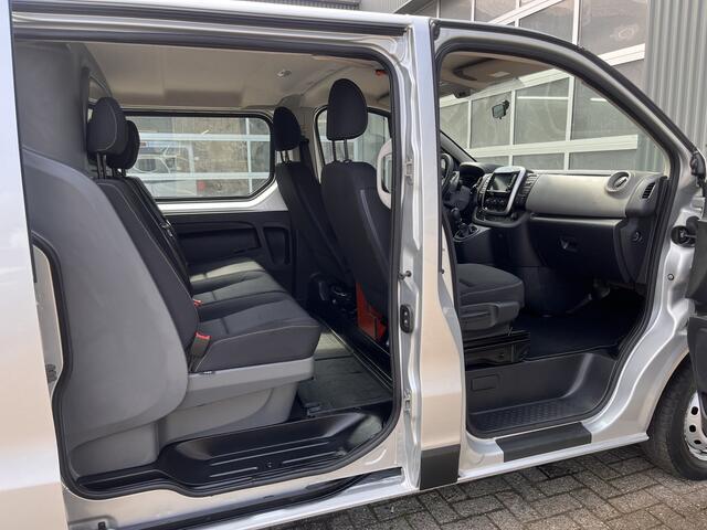 Renault TRAFIC 1.6 dCi L2H1 DC Marge Btw /Bpm vrij Airco Cruise controle Navigatie Dubbele cabine 1e eigenaar Euro 6 Ex overheids auto Lange wielbasis Geen btw meer betalen