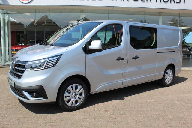 Renault TRAFIC 2.0-170pk dCi T29 L2H1 Luxe dubbele cabine AUTOMAAT. Zeer luxe Renault Trafic dubbele cabine. Volautm. airco, navigatie, telefoonvoorb., metallic lak, LM wielen, schuifdeur li.+re., armsteunen li.+re voor, Isofix etc, etc