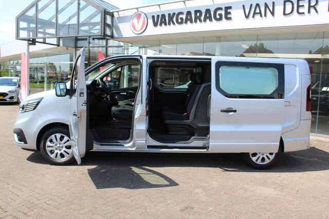 Renault TRAFIC 2.0-170pk dCi T29 L2H1 Luxe dubbele cabine AUTOMAAT. Zeer luxe Renault Trafic dubbele cabine. Volautm. airco, navigatie, telefoonvoorb., metallic lak, LM wielen, schuifdeur li.+re., armsteunen li.+re voor, Isofix etc, etc