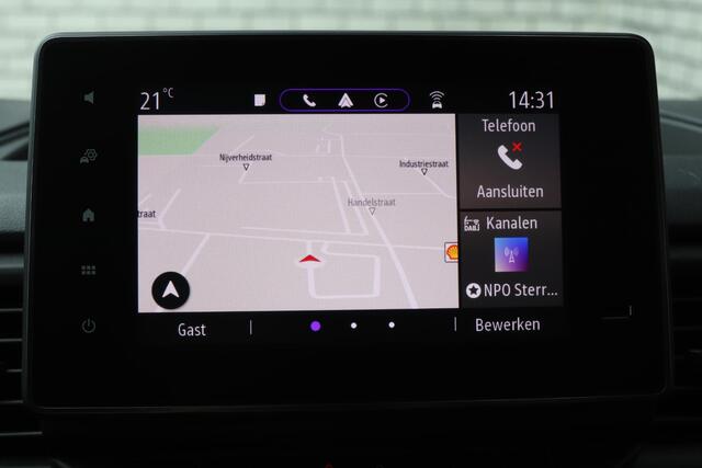 Renault TRAFIC GB L2 H1 T30 2.0 dCi 130 Work Edition | Navigatie | Achteruitrijcamera | Doorlaadluik | Trekhaak | Laadruimtebetimmering | Sidebars |