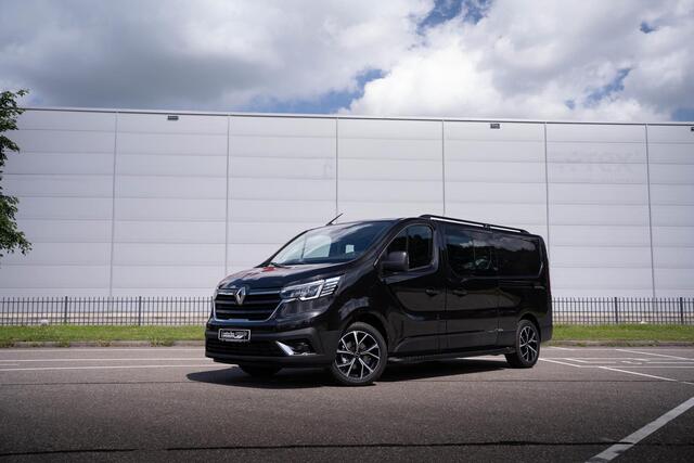 Renault TRAFIC 2.0 DCi 170 pk Dubbel Cabine Aut. Navi, 18" LMV 2x Schuifdeur, LED Koplampen, Dakrails, Treeplanken, 5-Zits, Nieuw