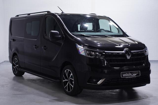 Renault TRAFIC 2.0 DCi 170 pk Dubbel Cabine Aut. Navi, 18" LMV 2x Schuifdeur, LED Koplampen, Dakrails, Treeplanken, 5-Zits, Nieuw