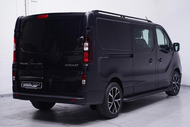 Renault TRAFIC 2.0 DCi 170 pk Dubbel Cabine Aut. Navi, 18" LMV 2x Schuifdeur, LED Koplampen, Dakrails, Treeplanken, 5-Zits, Nieuw