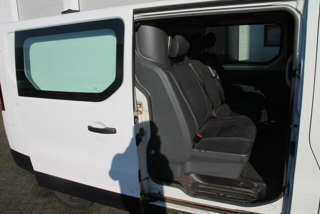 Renault TRAFIC 1.6 dCi L2 122PK Dubbele Cabine EURO 6 - Airco - Navi - Cruise - ¤14.900,- Excl.